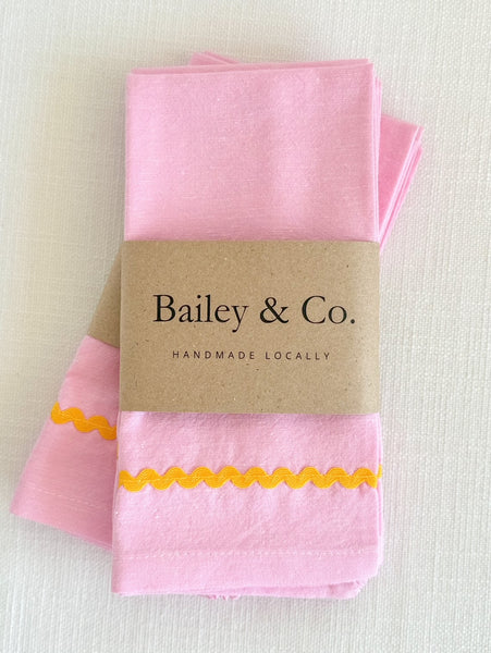 Festive Linen Napkins