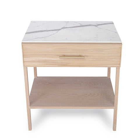 Bella Side table - Stone top Indoor Furniture Bailey & Co 