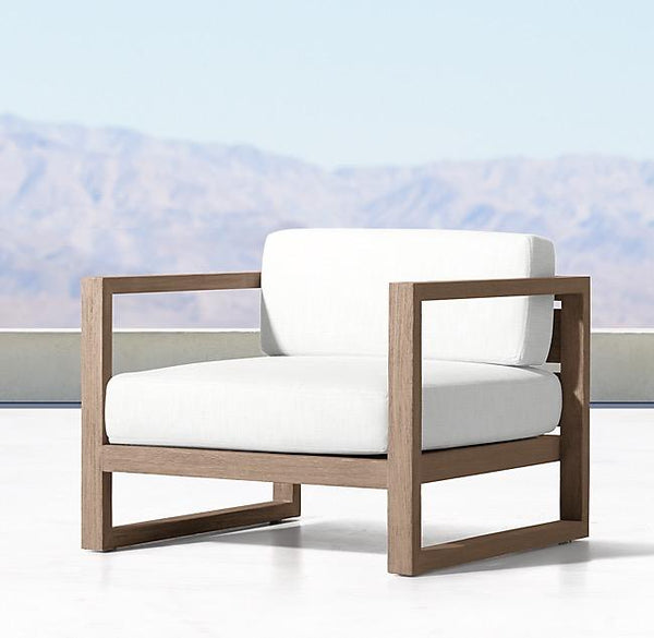 Outdoor Seating Outdoor Furniture Bailey Interiors Single Chair Natural Sunbrella